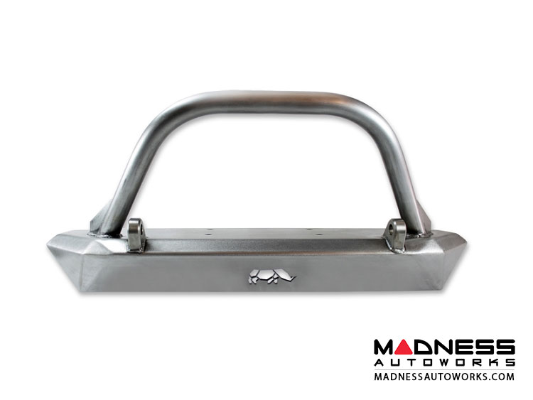 Jeep Wrangler JK Front Skinny Bumper w/ Tabs + Hoop by ATP